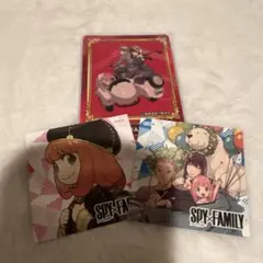 スパイファミリー ジャンプフェアキャラクターカード ナツコミツインステッカー