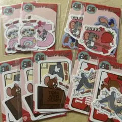 トムとジェリー ステッカーセット 全4種