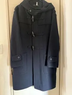 UNIQLO ダッフルコート Mサイズ ネイビー 上品アウター 通学 通勤