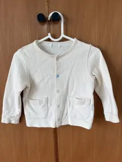 Combi mini カーディガン アイボリー 90cm