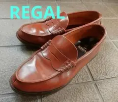■REGAL リーガル コインローファー ブラウン 2177 革靴 26.5㎝