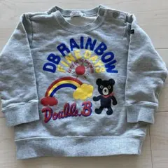 Double.B レインボー トレーナー　90