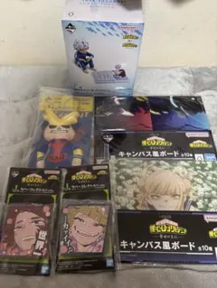 ヒロアカ　一番くじ　F賞　燈矢&焦凍　フィギュア　G賞　オールマイトねつけ 他4