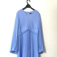 BANANA REPUBLIC シフォンプリーツミディワンピース　未使用品のサムネイル