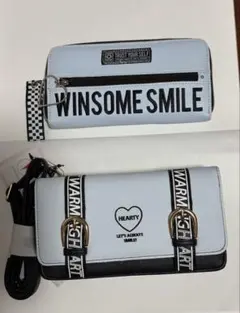 WINSOME SMILE 長財布 2点セット ショルダー付きのサムネイル