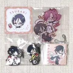 【SERVAMP-サーヴァンプ-】椿セット(アクキー/缶バッジ/ラバスト/付録)