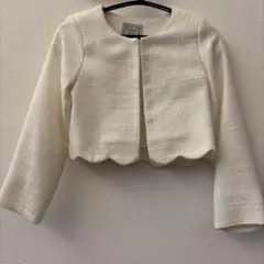 ANNA SUI 白　ジャケット 120