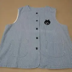 ひよ様専用！Ne-net にゃー　刺繍　ストライプ　ベスト