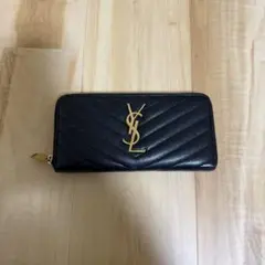 SAINT LAURENT ブラック 長財布