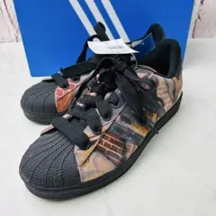 【新品・タグ付き】adidas SUPERSTAR グラフィティ 厚底 26.5