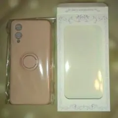 arrows We2 シリコン リング付 スマホケース ピンク 新品