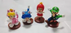 〜チョコエッグ〜 スーパーマリオ3Dワールド 4点セット①