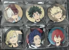 僕のヒーローアカデミア 缶バッジ 6種セット - メルカリ