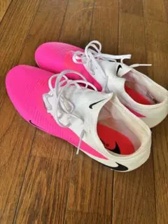 NIKE Zoom 陸上スパイク ホワイト ピンク マックスフライ1 25cm - メルカリ