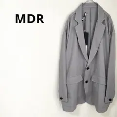 未使用《MDR》テーラードジャケット グレー 春夏 ゆるだぼ ウィメンズ Mのサムネイル