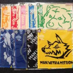 一番くじ マンウィズ J賞 ハンドタオル 全9種 コンプ ②
