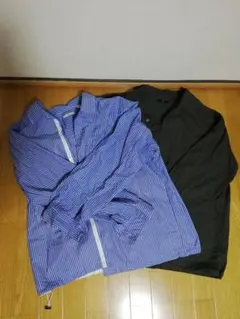 ユニクロ+J　スーピマコットンオーバーサイズシャツブルゾン2種