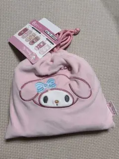 マイメロ　靴下　キャラクターソックス 6足セット　　新品　巾着付き