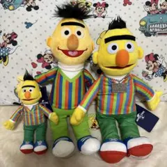 セサミストリート　バート　ぬいぐるみ