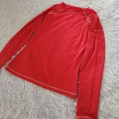 ナイキ Nike Pro Dri-FIT アンダー シャツ M レッド 裏起毛