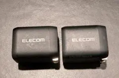 ELECOM 65W 3ポート充電器 USB Type-C/A 2個セット