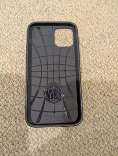 Spigen iPhone12用ケース ネイビー