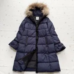 極美品　ランバンオンブルー　ファー付き　ダウンコート　38 Mサイズ相当 2026年最新】LANVIN en Bleu レディース ダウンジャケットの人気