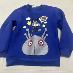 バイキンマン プリント 青 トレーナー