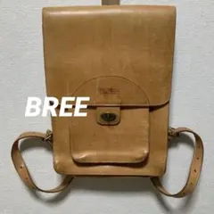 BREE ブリー レザーリュック ライトブラウン ランドセルリュックのサムネイル