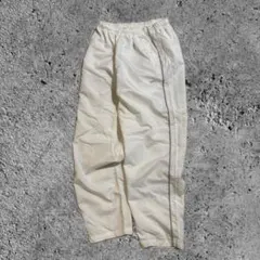 【入手困難】00s NIKE ナイロンパンツ ホワイト L テック ノームコア