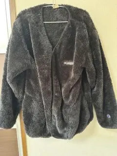 Champion フリースジャケット X-LARGE ダークブラウン