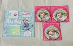 プロセカ はぴこれ バースデーギフトシリーズ アクスタ 缶バッジ 小豆沢こはね②