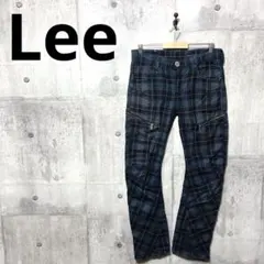 Lee リー メンズ シンチバック チェックワークパンツ w30のサムネイル