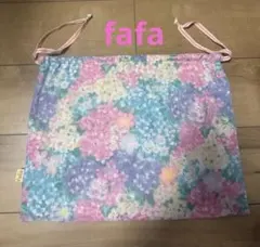 【fafa】マルチフラワー チュール巾着大のサムネイル