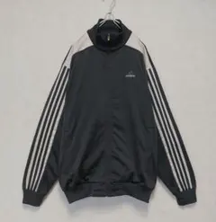 【背面刺繍ロゴ】XLサイズ adidas トラックジャケット 万国旗タグ Y2K