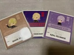 ツイステ 特典 バックステージ風ステッカーヴィル＆ルーク＆エペル ポムフィオーレ