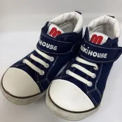 MIKI HOUSE スニーカー ネイビー 18.0cmのサムネイル