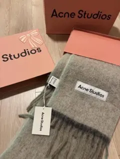 最終値下げ2024AW新品未使用　Acne Studios フリンジ付きマフラー 楽天市場】acne studios（レディースマフラー・ストール｜マフラー