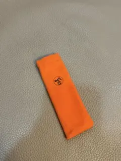 HERMES エルメス 保存袋 巾着 ポーチ オレンジ