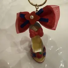 【未使用】東京ディズニーリゾート 白雪姫シューズ キーホルダー