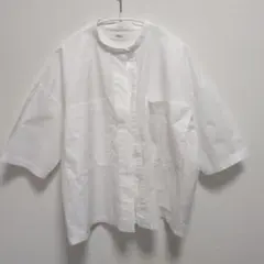 merci par artisan fabrique 半袖シャツ ホワイト