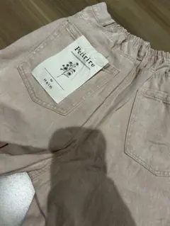 ピンクデニム、春、低身長