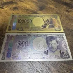 デッドプールとハリソン・フォードの紙幣セット