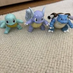 モンコレ　ゼニガメ　カメール　カメックス