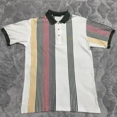 BAY HILL CLASSIC ポロシャツ L 日本製 マルチストライプ 半袖