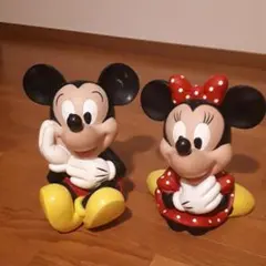 ミッキーマウス ミニーマウス フィギュア 2体セット