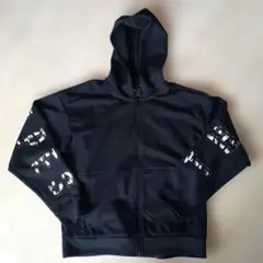 adidas ジップアップパーカー ブラック