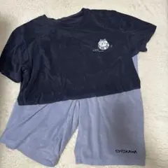 GU ハチワレ ドライパイルセット ルームウエア S