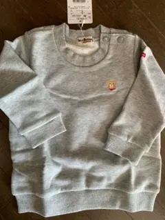 MIKI HOUSE ホットビスケッツ トレーナー 80cm グレー