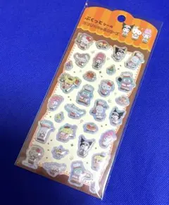 サンリオキャラクターズ ぷくっとシール シナモロール ポチャッコ